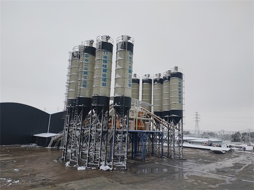 HZS120 concrete batching plant for lanzhou2
